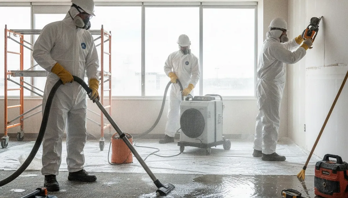 Burst Pipe Cleanup Image 1