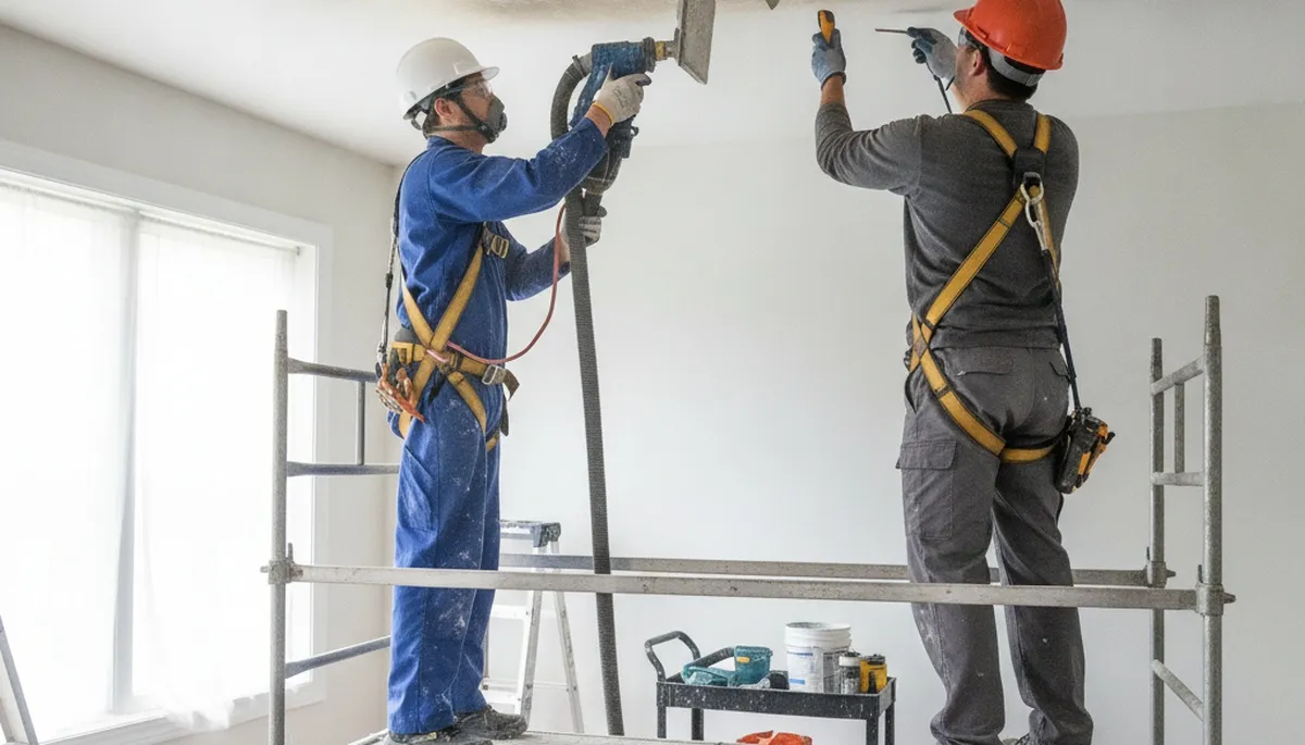 Ceiling Water Damage Repair Image 1