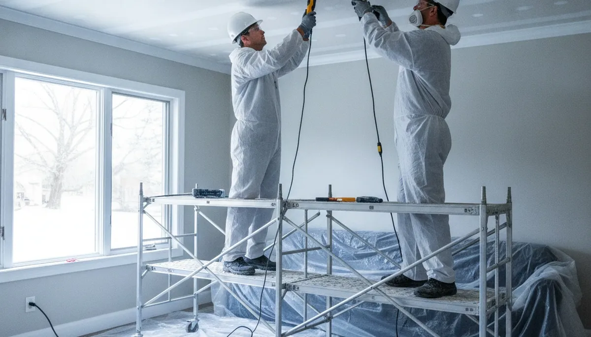 Ceiling Water Damage Repair Image 2