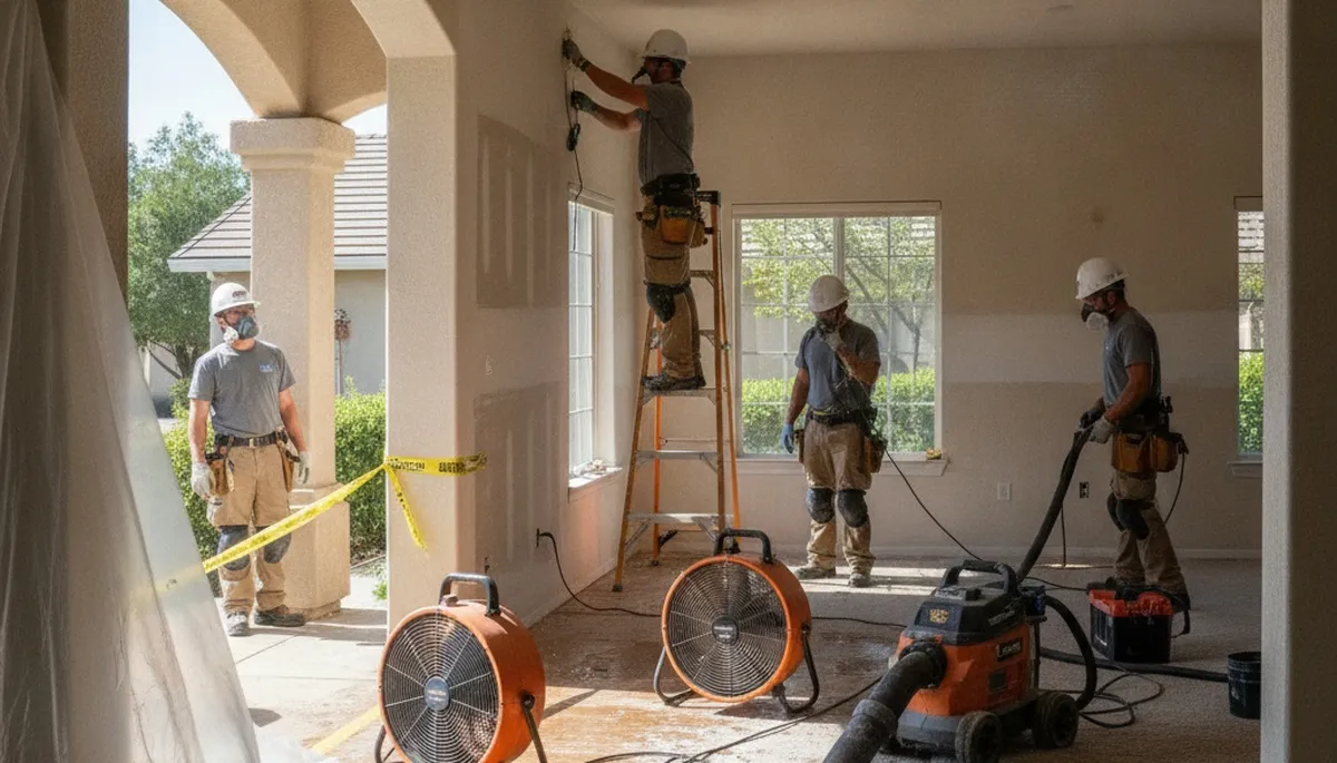 Water Damage Hughson Ca Image 1
