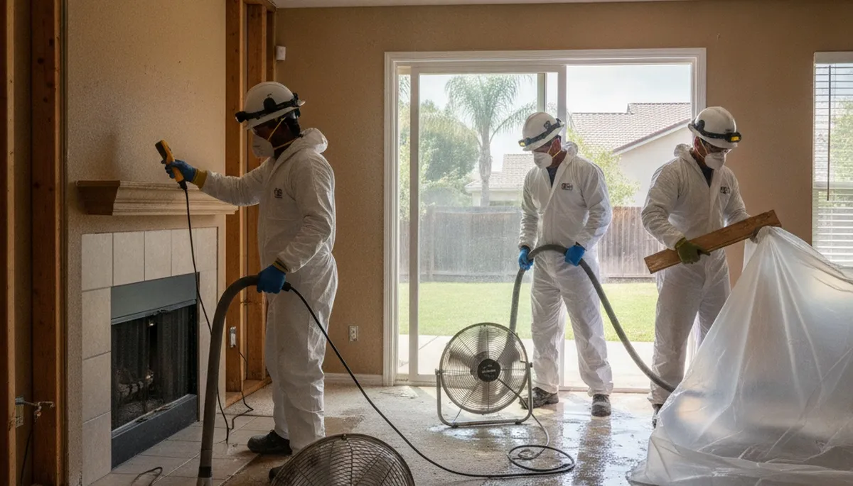 Water Damage Manteca Ca Image 1